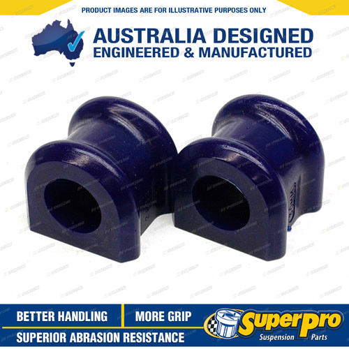 SuperPro 30mm Front Sway Bar Mount Bush Kit for Jeep Wrangler TJ JK 1996-2018