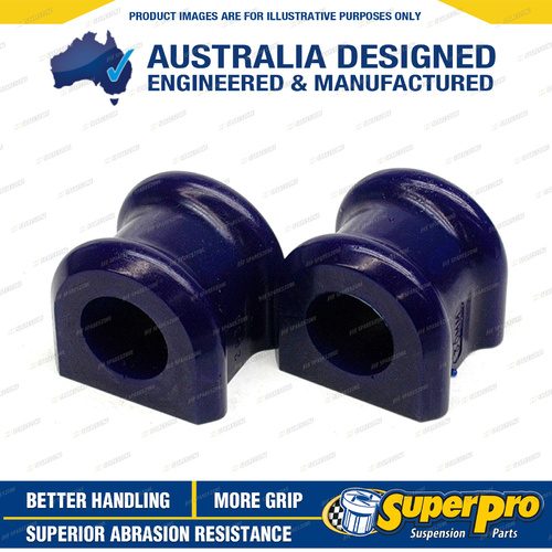 SuperPro 34mm Front Sway Bar Mount Bush Kit for Jeep Wrangler TJ JK 1996-2018