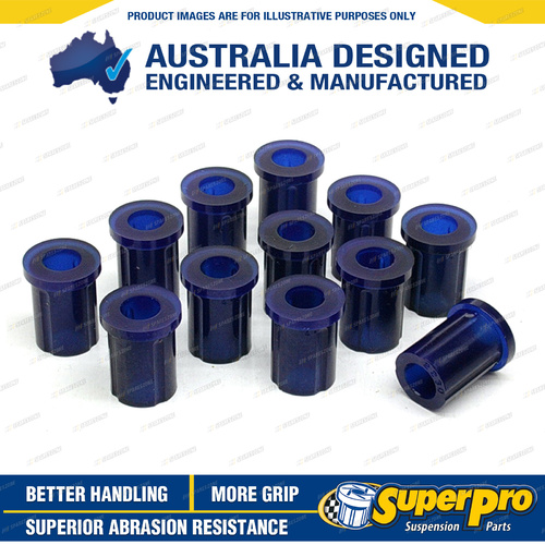 SuperPro Front Leaf Spring Bush Kit for Toyota LandCruiser 40 43 45 47 Series