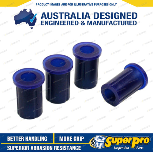 SuperPro HD Front Spring Shackle Upper Bush Kit for Toyota 4 Runner E60RG 84-89