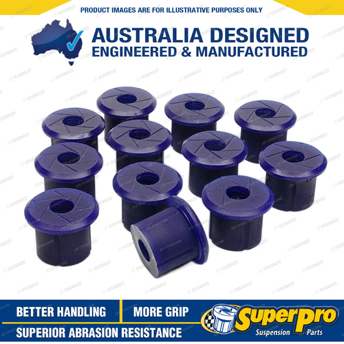 SuperPro Rear Leaf Spring Bush Kit for Toyota LandCruiser 75 Series 1985-1999