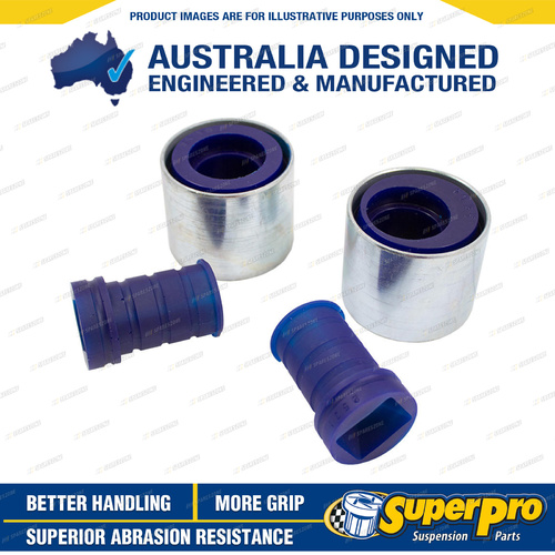 SuperPro Front Control Arm Lower Inner Rear Bush Kit Single Offset for BMW 3 E46