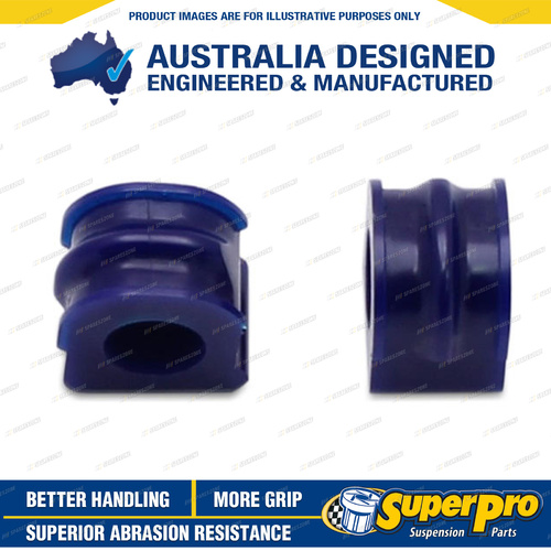 SuperPro 15mm Front Sway Bar Mount Bush Kit for Volkswagen Bora 1J_ FWD 98-05