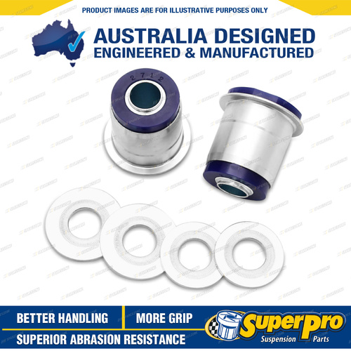 SuperPro Front Control Arm Lower Inner Rear Bush Kit for Toyota LandCruiser 90