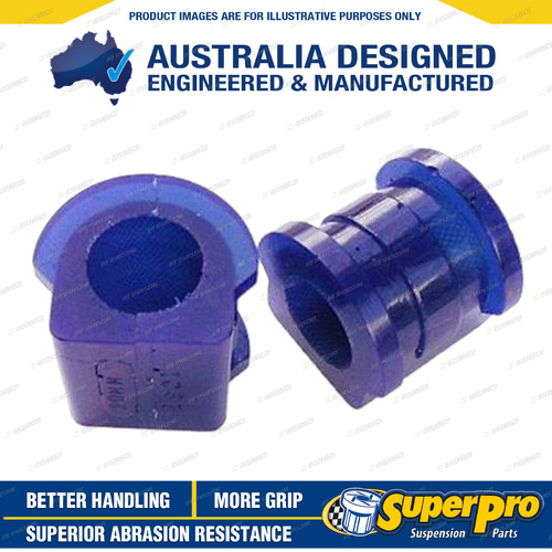 SuperPro 22mm Front Sway Bar Mount Bush Kit for Seat Ibiza Mk 4 6J 2008-on