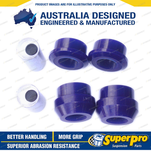 SuperPro Front Control Arm Lower Inner Bush Kit Double Offset for Lexus GS S140