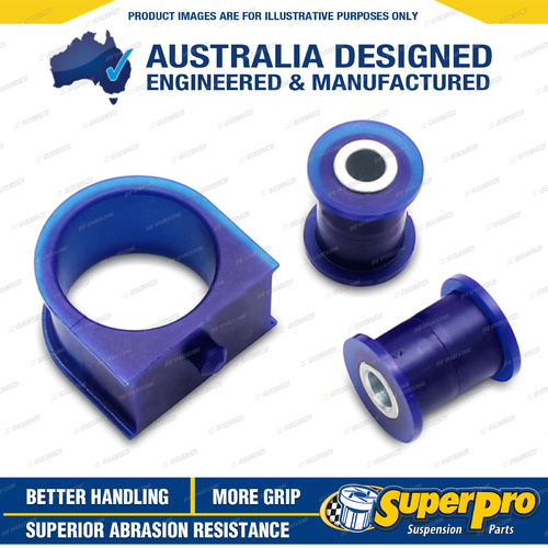 SuperPro Front Steering Rack Pinion Mount Bush Kit for Lexus GS S160 SC Z40