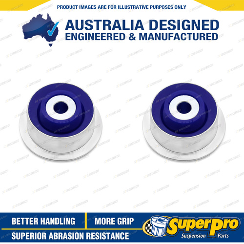 SuperPro Front Control Arm Lower Rear Bush Kit Double Offset for Seat Leon 5F_