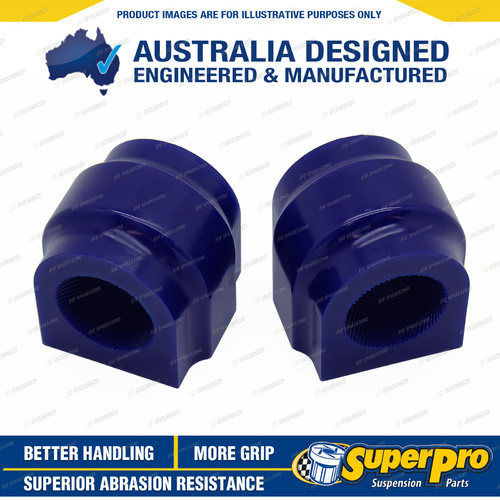 SuperPro 22mm Front Sway Bar Mount Bush Kit for Volkswagen Golf Alltrack BA5