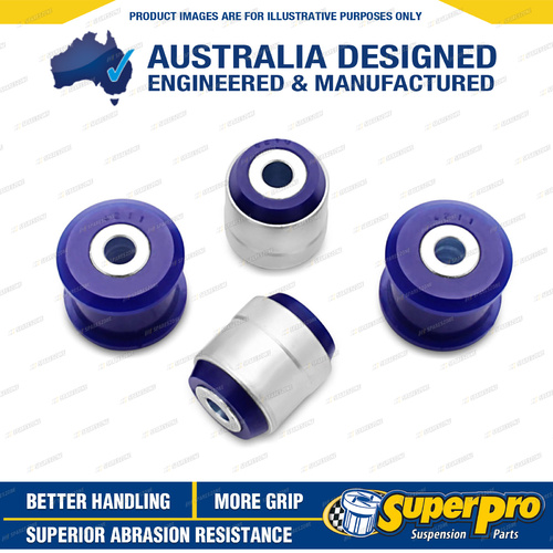 SuperPro Rear Control Arm Lower Inner Outer Bush Kit for Mazda CX-5 KE GH 12-17