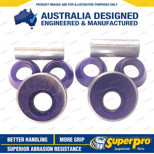 SuperPro Front Control Arm Lower Inner Rear Bush Kit Double for Holden Viva JF