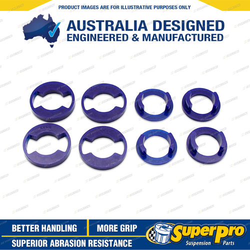 SuperPro Rear Subframe Mount Void Filler Bush Kit for Ford Mustang S550 14-18