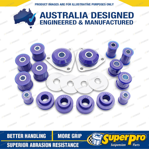 SuperPro Front and Rear Radius Arms Panhard Rods Bush Kit for Honda Crossroad