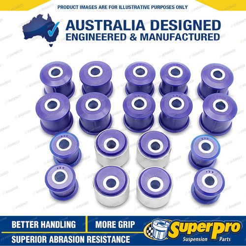 F+R Radius Arms Panhard Rods Bush Kit for Toyota LandCruiser 80 105 Offset bush