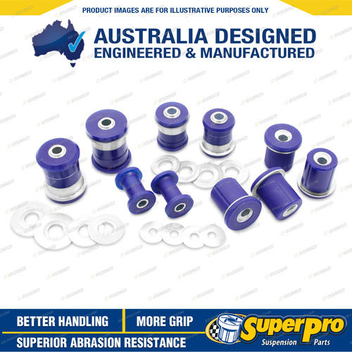 Front Control Arm Upper Lower Steering Rack Bush Kit for Foton Tunland P201 4WD