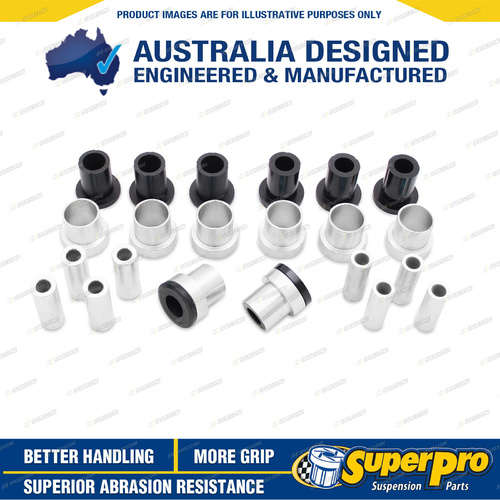 SuperPro Front Control Arm Upper Inner Outer Bush Kit for Infiniti Q45 G50 90-97