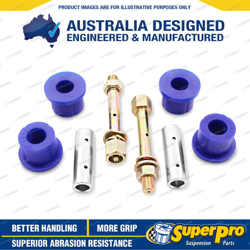 SuperPro Rear Greasable Pin and Bush Kit Front Eye for Ford Ranger PJ PK