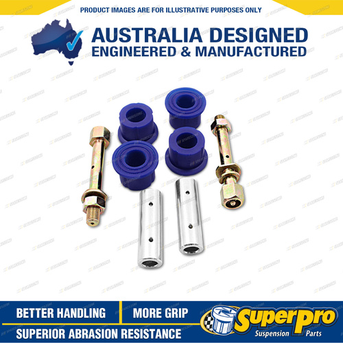 SuperPro Rear Greasable Pin and Bush Kit Front Eye for Mitsubishi Triton ML MN