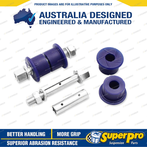 SuperPro Rear Greasable Pin and Bush Kit Front Eye for Isuzu D-MAX 8DH 2007-2012