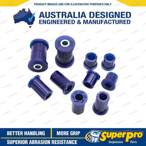 Rear SuperPro Leaf Spring Bush Kit for Isuzu D-Max TF RG01 2020-on 4WD