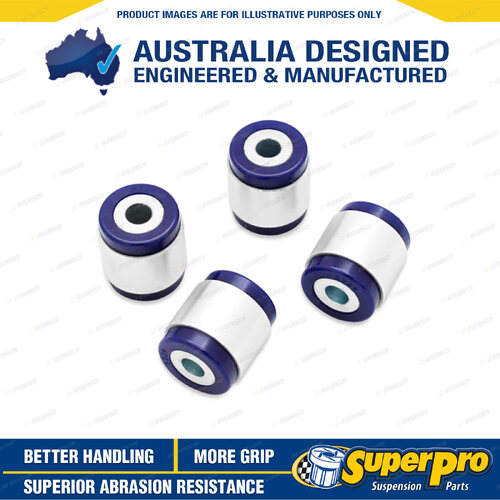 SuperPro Rear Control Arm Upper Inner & Outer Bush Kit for Hyundai i30 CN7 21-On