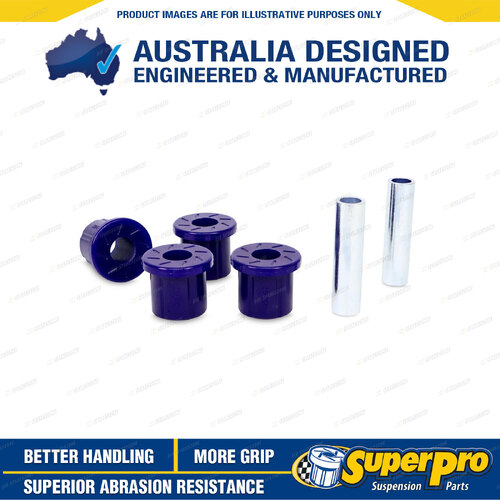SuperPro Rear Leaf Spring Shackle Bush Kit for Ford F150 2015-on