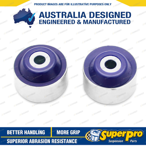 SuperPro Front Control Arm Lower Rear Bush Kit - Single Offset for LDV G10 SV