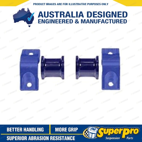 SuperPro Rear Sway Bar Mount Bracket & Bush Kit for Ford Mustang S550 26mm ID