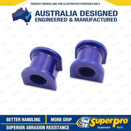SuperPro Front Sway Bar Mount Bush Kit for Toyota Hilux GGN GUN GUN126 34mm ID