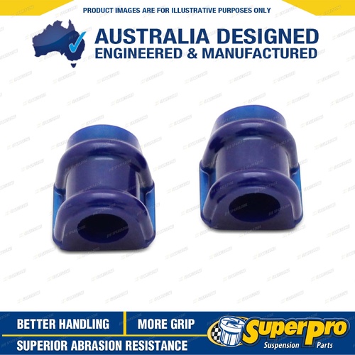 SuperPro Rear Sway Bar Mount Bush Kit 21mm for Toyota Landcruiser Prado 250