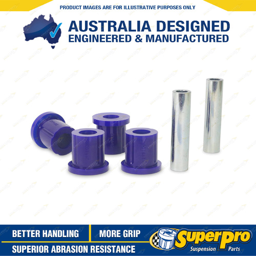 SuperPro Rear Leaf Spring Shackle Bush Kit for Toyota Tundra XK50 2006-2021