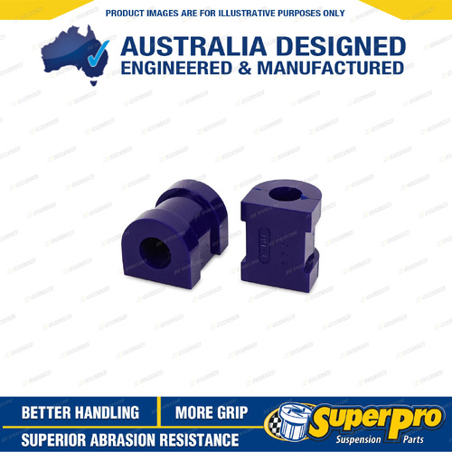 SuperPro Rear Sway Bar Mount Bush Kit 19mm for Mitsubishi Outlander ZG ZH 06-12