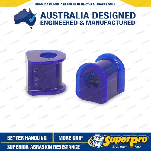 SuperPro Rear 16mm Sway Bar Mount Bush Kit for Toyota Corolla E80 E82 85-89
