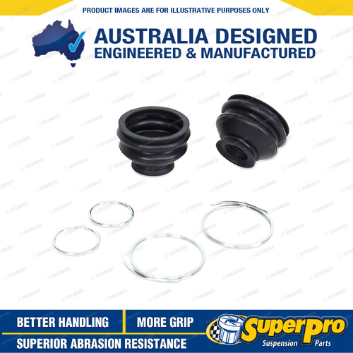 SuperPro Front Ball Joint Replacement Boots for Volkswagen Amarok 4Motion 10-22