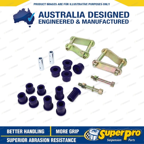 SuperPro Greaseable Pin Shackle and Bushing Kit for Great Wall Ute Cannon Alpha