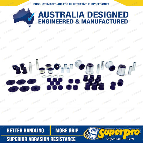 SuperPro Front and Rear Essential Vehicle Kit for Holden H Series HQ HJ HX HZ