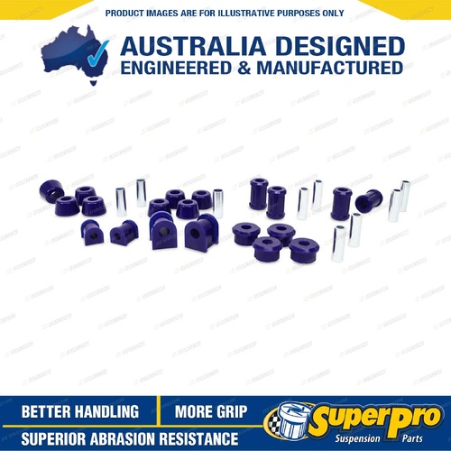 SuperPro Front & Rear Suspension Bushing Kit for Toyota MR2 MR2 AW11 1984-1990