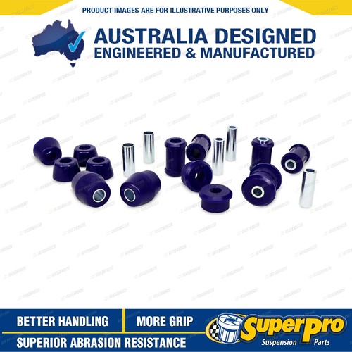 SuperPro Front & Rear Running Gear Bushing Kit for Toyota MR2 MR2 AW11 1984-1990