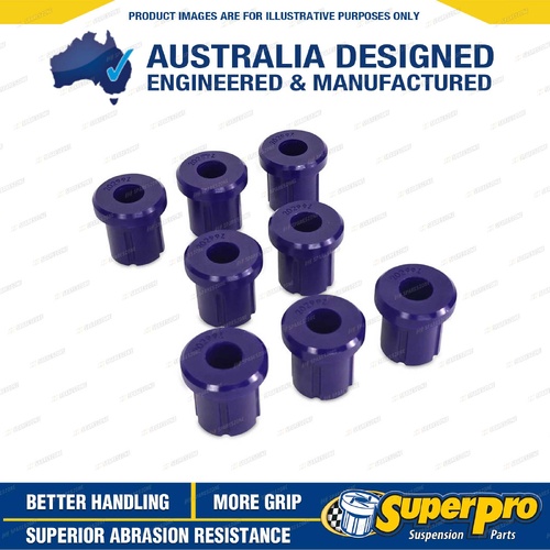 SuperPro Rear Leaf Spring Rear Eye & Shackle Bush Kit for Kia Tasman TK 2025-On
