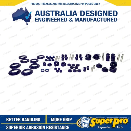 SuperPro Front & Rear Suspension Bushing Kit for Triumph TR6 TR6 250 1969-1976