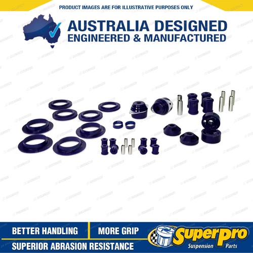SuperPro Front & Rear Running Gear Bushing Kit for Triumph TR6 TR6 250 1969-1976