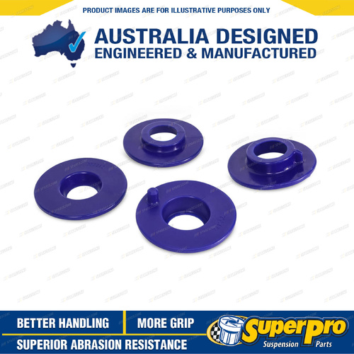 SuperPro Rear Coil Spring Pad Bush Kit for VW Golf MK7 MK8 Passat MK8 T-Roc