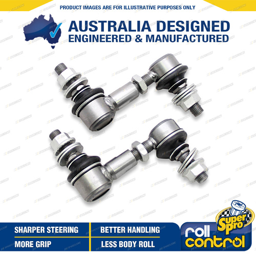SuperPro Rear Sway Bar Link Kit Heavy Duty Adjustable for Kia Credos K9A 96-01