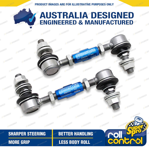 SuperPro Front Sway Bar Link Kit HD Adjustable for Alfa Romeo 147 156 GT 01-10