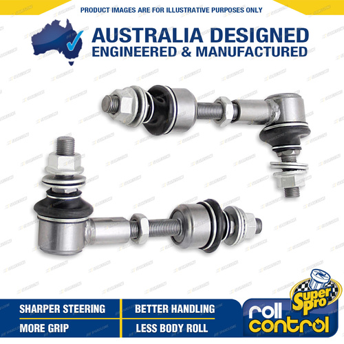 SuperPro Rear Sway Bar Link Kit Heavy Duty Adjustable for Hyundai I40 VF ix35 LM