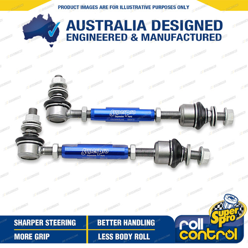 SuperPro Rear Sway Bar Link Kit Heavy Duty Adjustable for Lexus GX460 J150