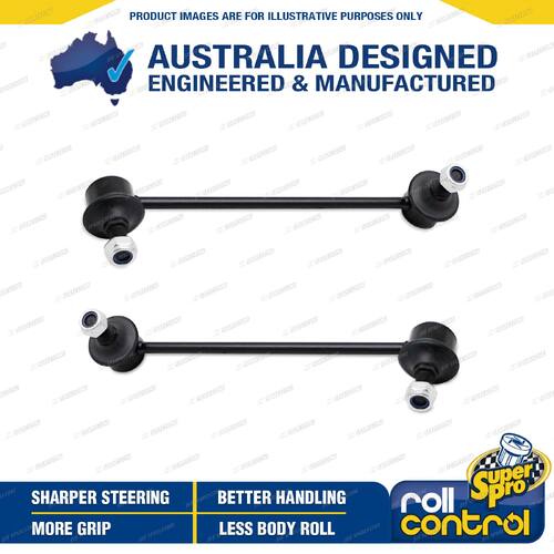 SuperPro Front Left & Right Hand Side Sway Bar Link for Kia Rio BC DC 2000-2005