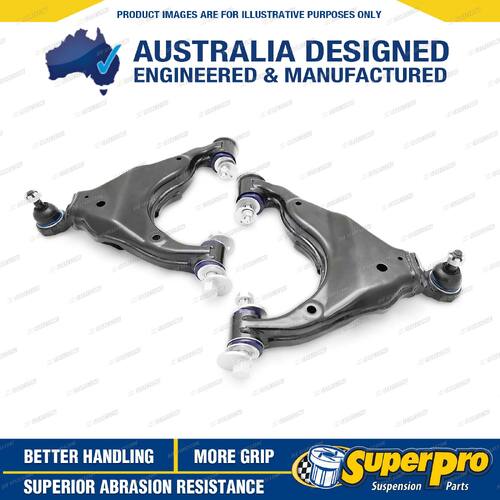 Front SuperPro Control Arm Lower Complete Assembly Offset Kit for Lexus GX GX460