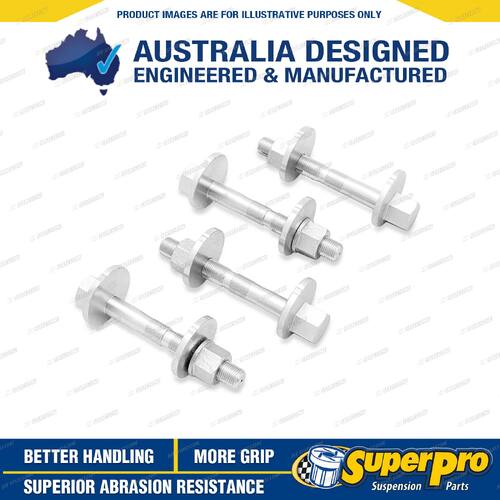 Front SuperPro Control Arm Lower Camber Bolt Kit for Mazda BT-50 UP UR 2011-2020