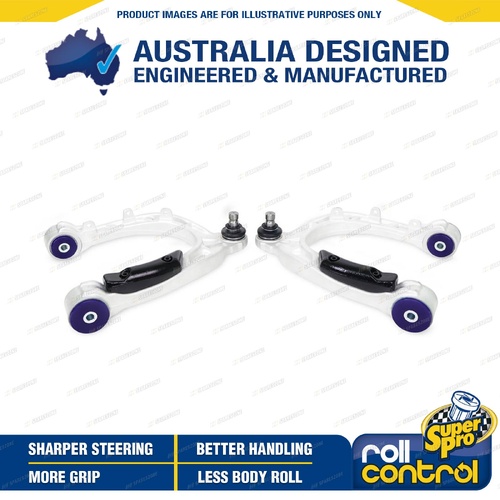SuperPro Front Upper Control Arms for Tesla Model 3 5YJ3 Model Y 5YJY 2017-On